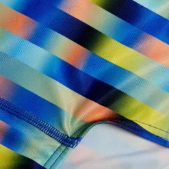 Men's Club Training Allover Digi 14cm Brief Blue/Yellow