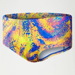 Men's Club Training 17cm Allover Digital Brief Green/Mango