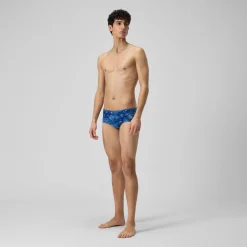 Men's Club Training 13.5cm Allover Brief Blue