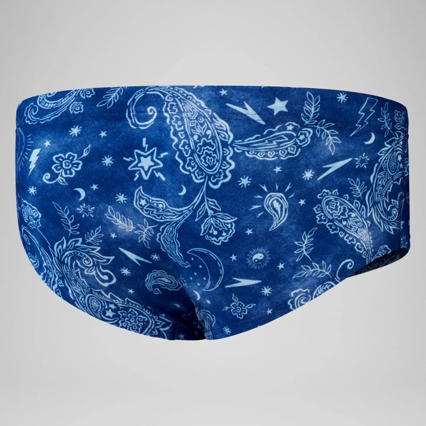 Men's Club Training 13.5cm Allover Brief Blue
