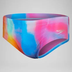 Men's Club Training 13.5cm Allover Brief Pink/Yellow