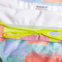 Men's Club Training 17cm Allover Digital Brief Coral/Green/Blue