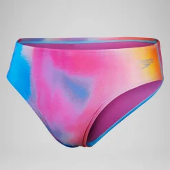 Men's Club Training 8cm Allover Digital Brief Pink/Yellow