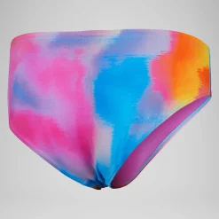Men's Club Training 8cm Allover Digital Brief Pink/Yellow