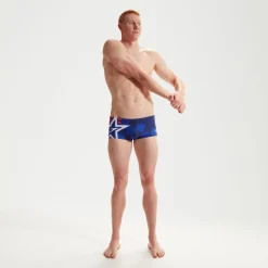Men's Club Training Placement 17cm Digital Brief Blue