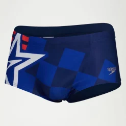 Men's Club Training Placement 17cm Digital Brief Blue