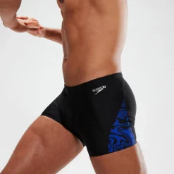 Men's Club Training V-Cut Aquashorts Black/Blue
