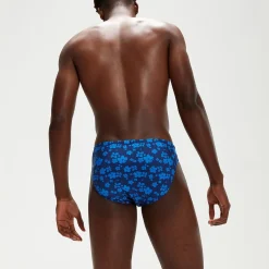 Men's 5cm Club Training Bondi Blossom Brief Blue