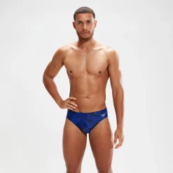 Men's 7cm Club Training Brief Black/Blue