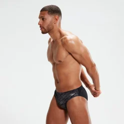 Men's 7cm Club Training Brief Black/Grey