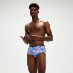 Men's 13.5cm Club Training Clearwater Dawn Brief Lilac