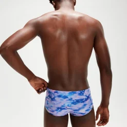 Men's 13.5cm Club Training Clearwater Dawn Brief Lilac