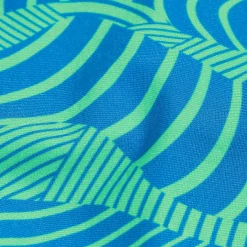 Men's 8cm Club Training Wavespace Brief Blue/Green