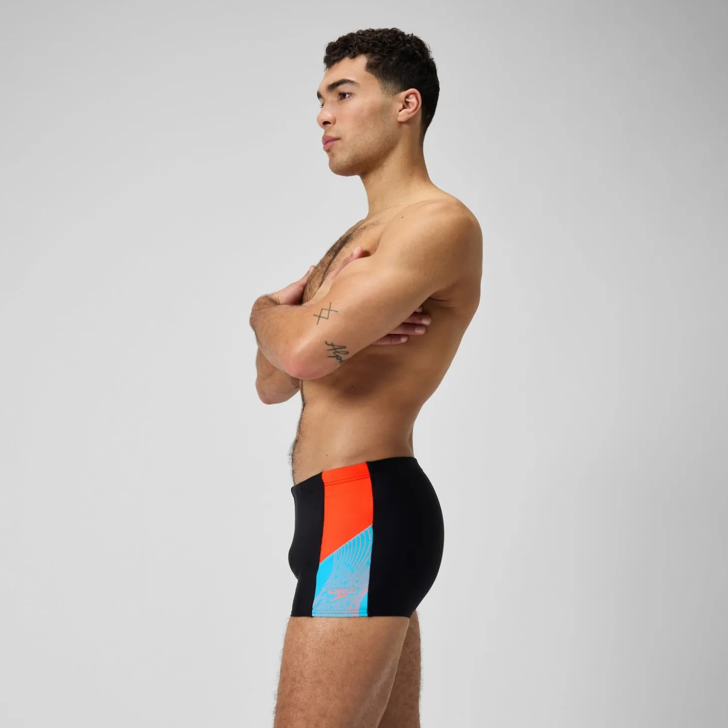Men's Dive Aquashort Black/Red
