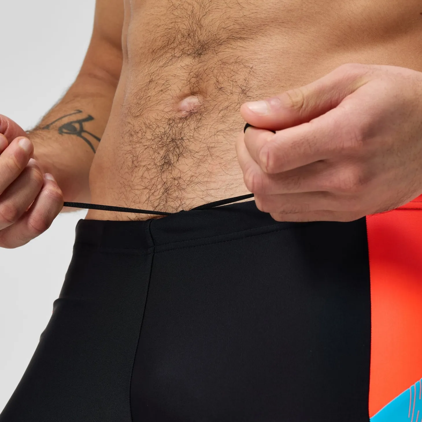 Men's Dive Aquashort Black/Red