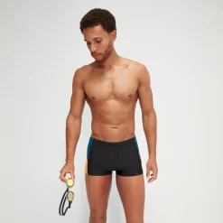 Men's Dive Aquashorts Black/Teal