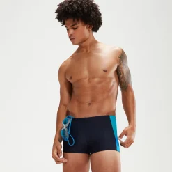 Men's Dive Aquashorts Navy/Aqua