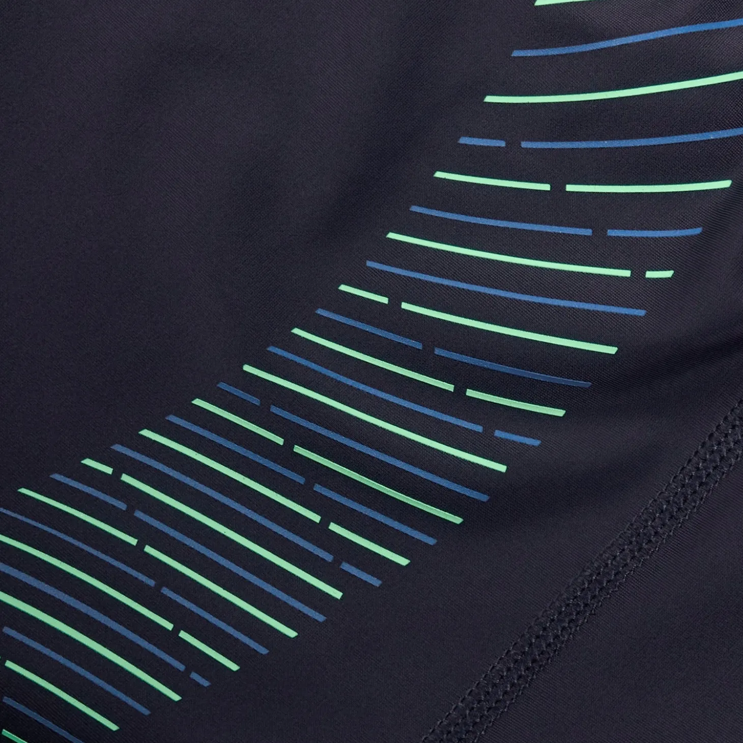 Men's Duo Logo Print Aquashorts Navy/Green