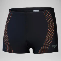 Men's Duo Logo Print Aquashort Black/Green
