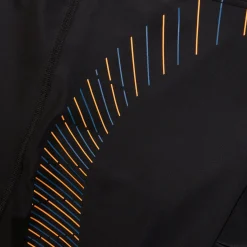 Men's Duo Logo Print Mid Jammer Black/Orange