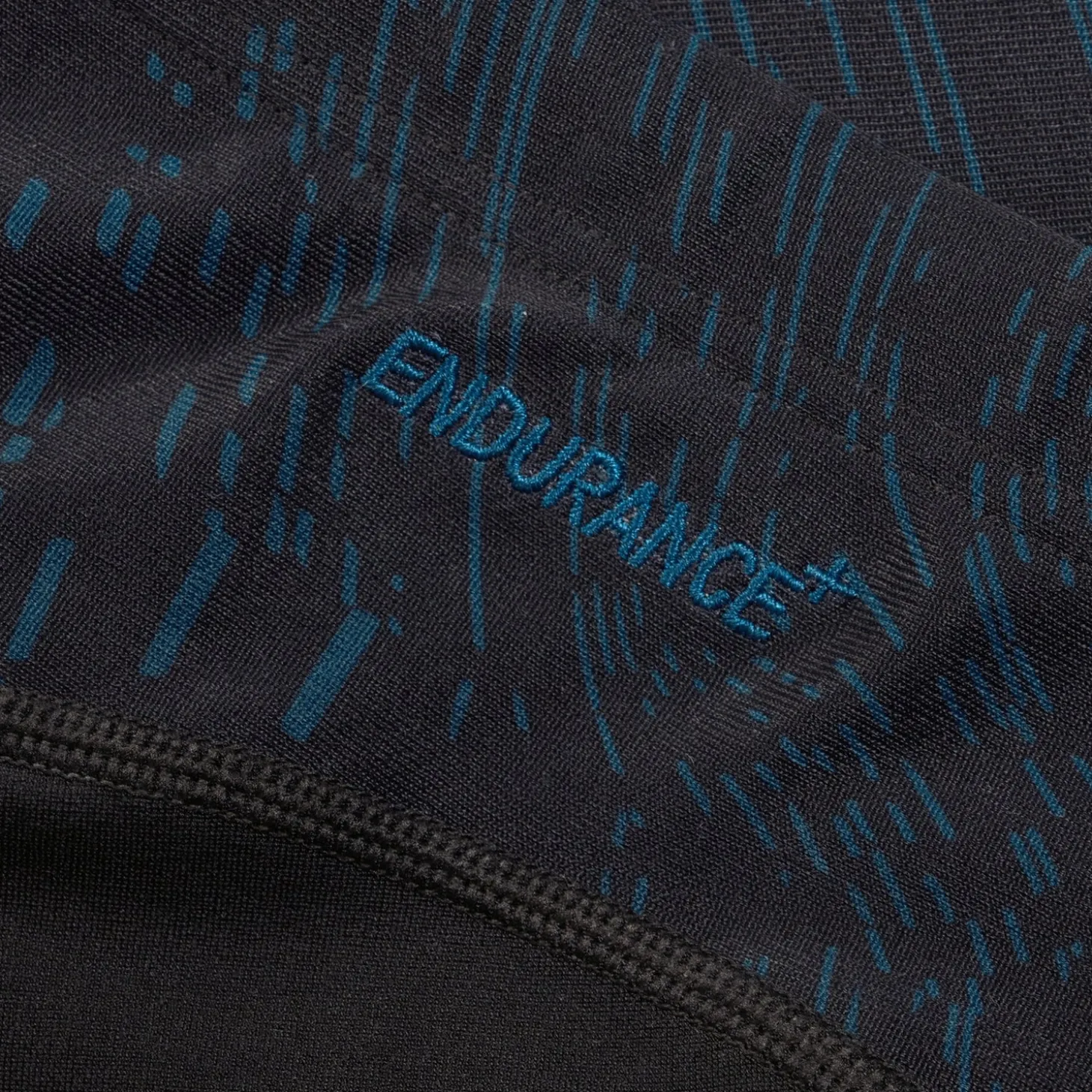 Men's Endurance+ Max Compression Jammer Black/Teal