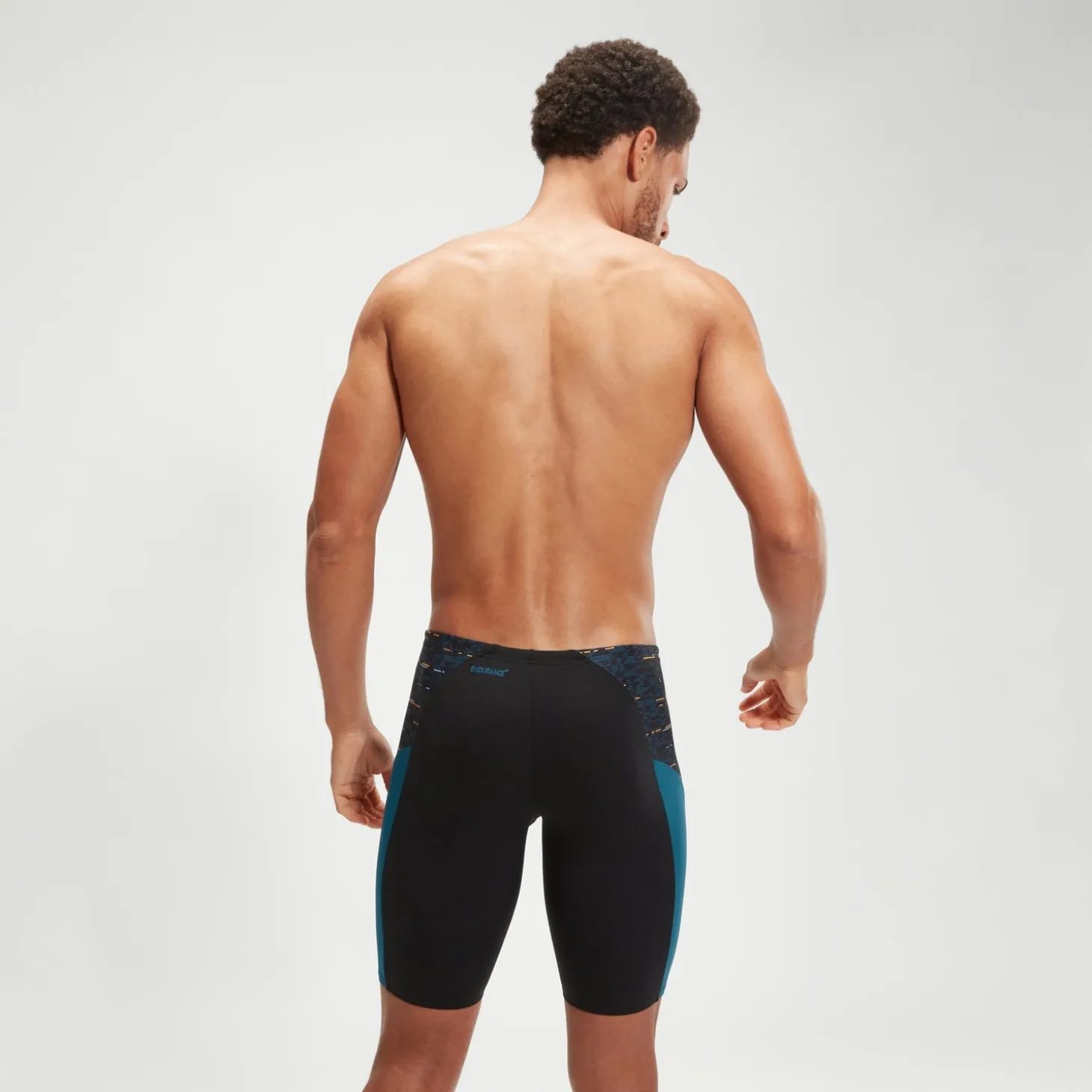 Men's Endurance+ Max Splice Jammer Black/Teal