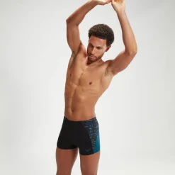 Men's Endurance+ Max Splice Aquashort Black/Teal