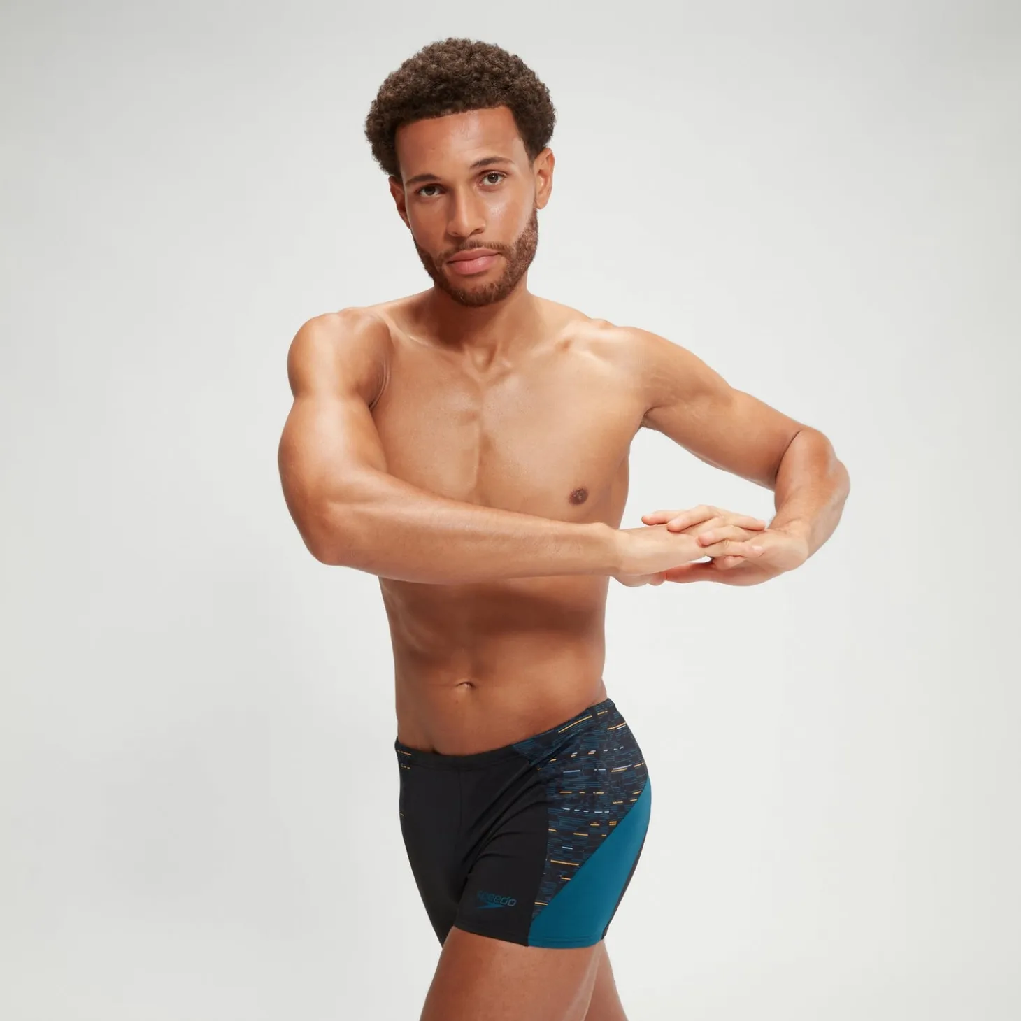 Men's Endurance+ Max Splice Aquashort Black/Teal