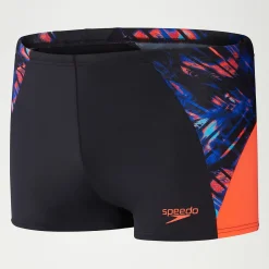 Men's Endurance+ Splice Aquashort Black/Orange