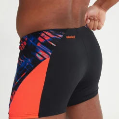 Men's Endurance+ Splice Aquashort Black/Orange