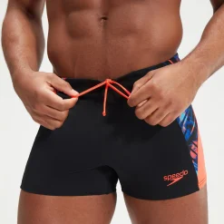 Men's Endurance+ Splice Aquashort Black/Orange