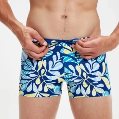 Men's Escape Aquashorts Blue/White