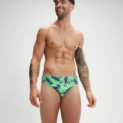 Men's Escape 5cm Brief Green