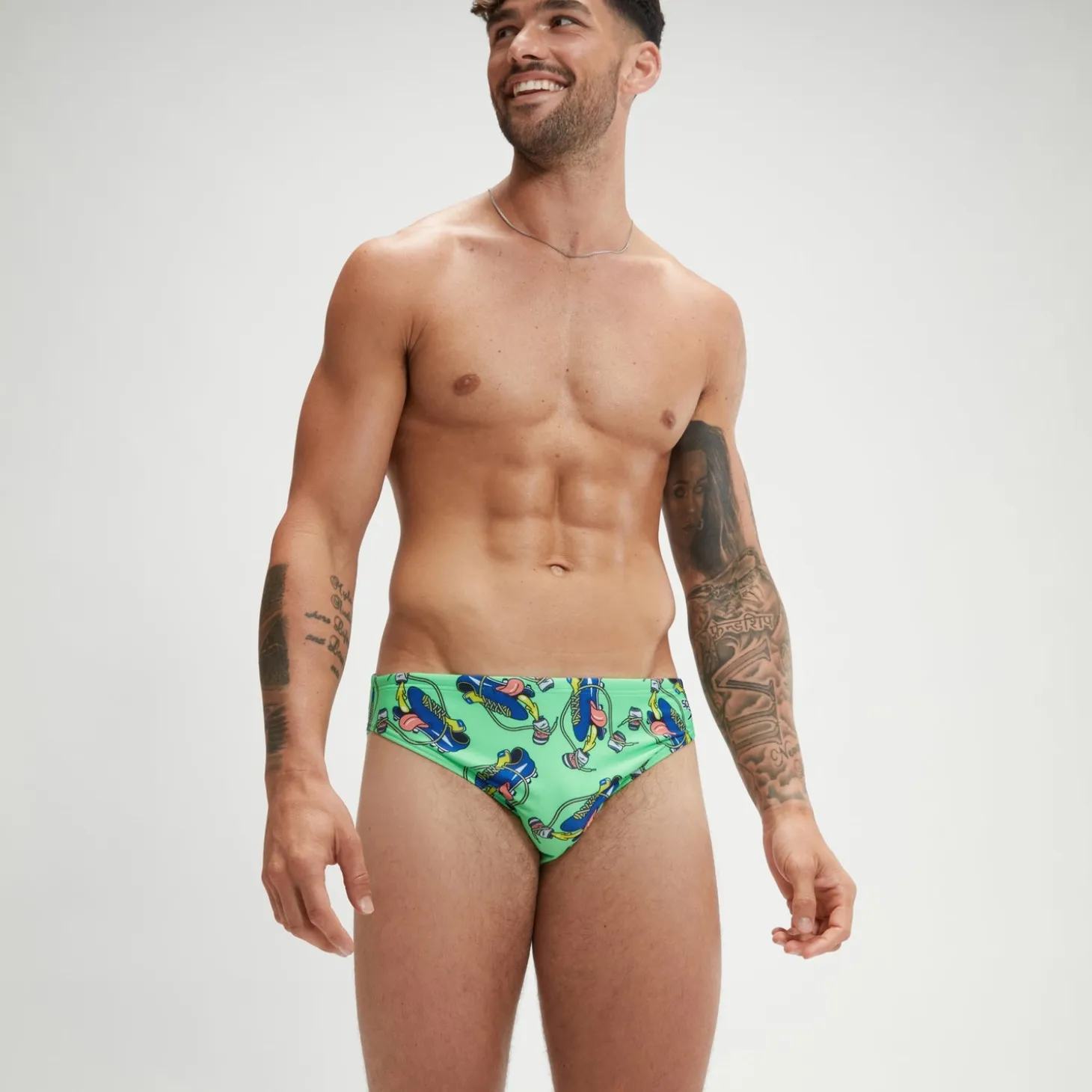 Men's Escape 5cm Brief Green