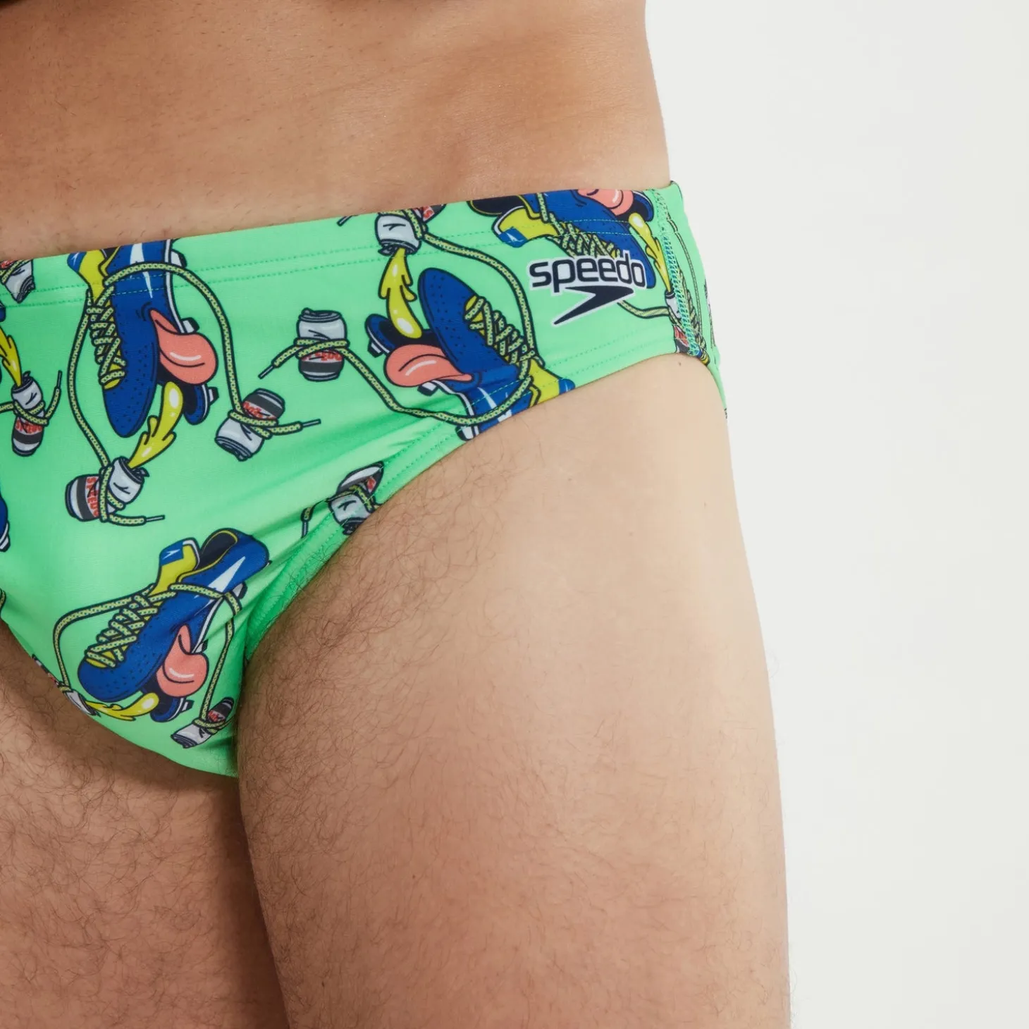 Men's Escape 5cm Brief Green