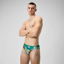 Men's Escape 5cm Brief Green