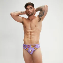 Men's Escape 5cm Brief Purple