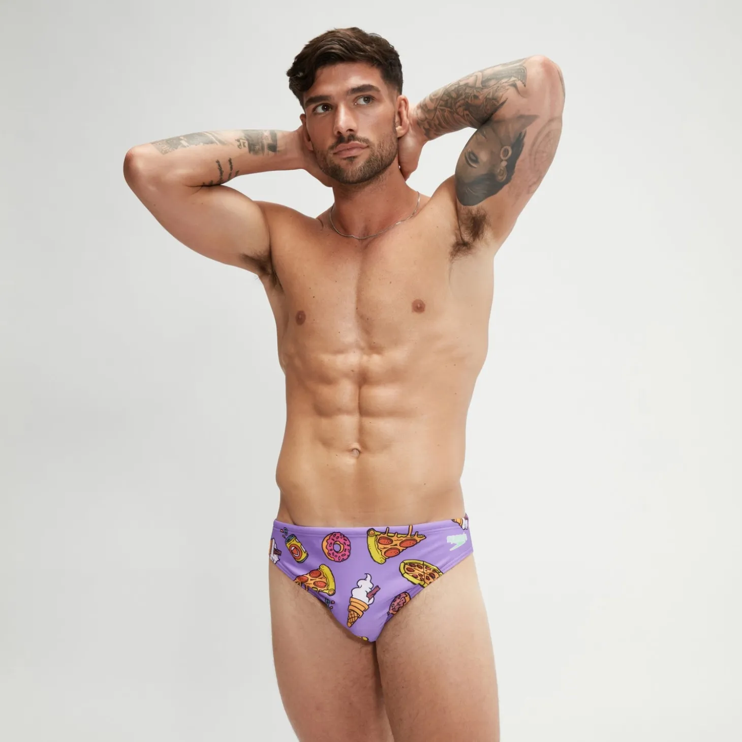 Men's Escape 5cm Brief Purple