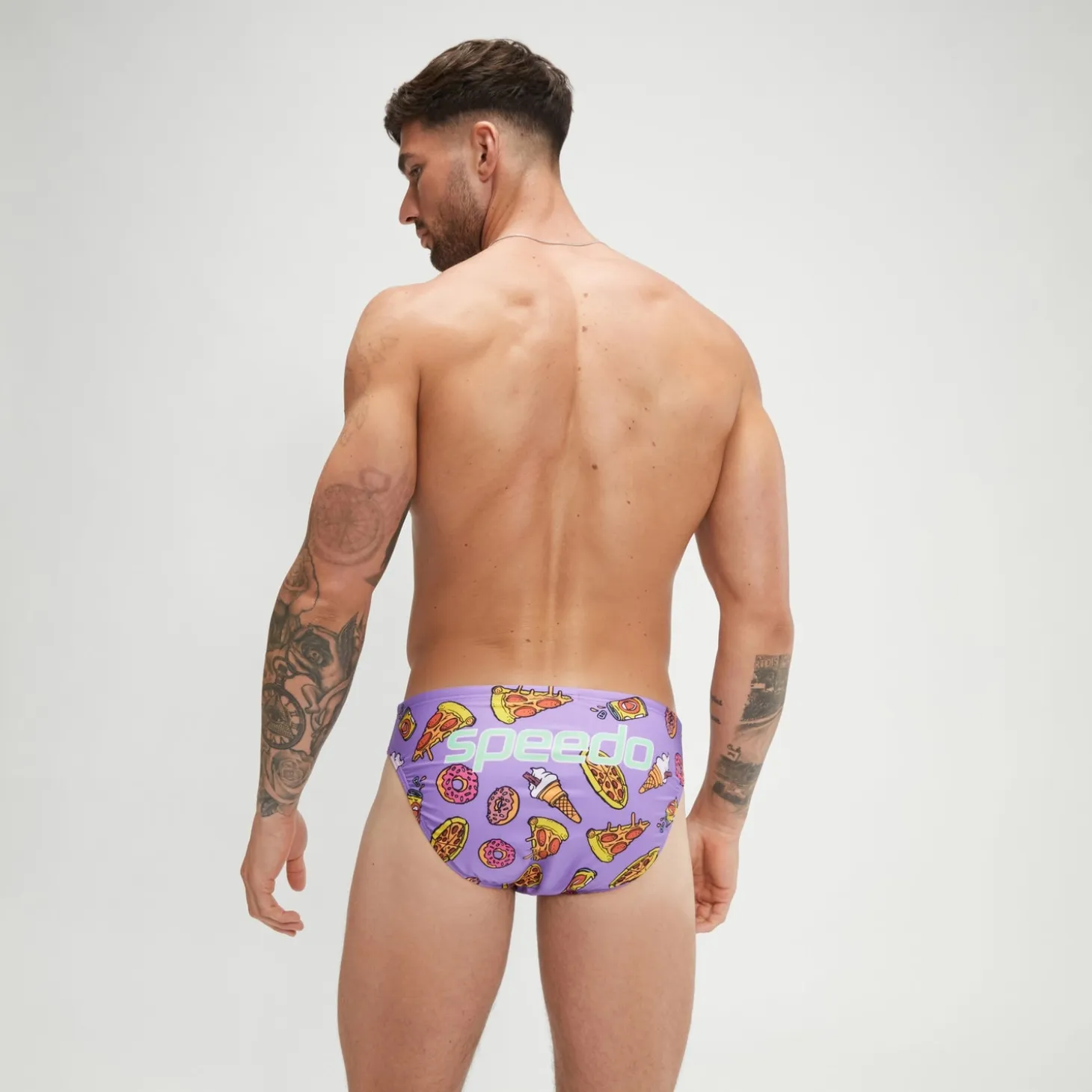 Men's Escape 5cm Brief Purple
