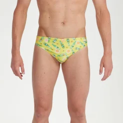 Men's Escape Sundowners 5cm Brief Yellow