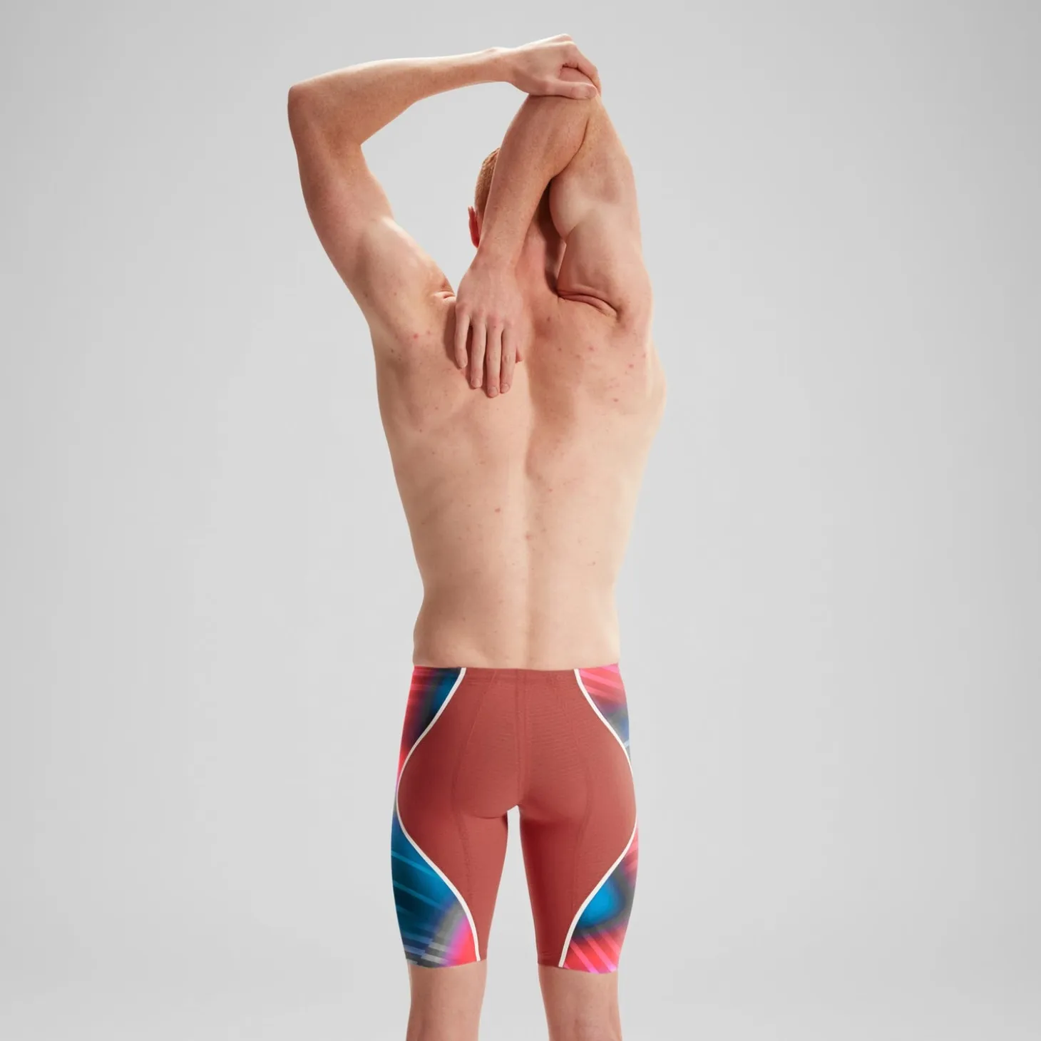 Men's Fastskin LZR Pure Intent 2.0 High Waist Jammer Red/Blue