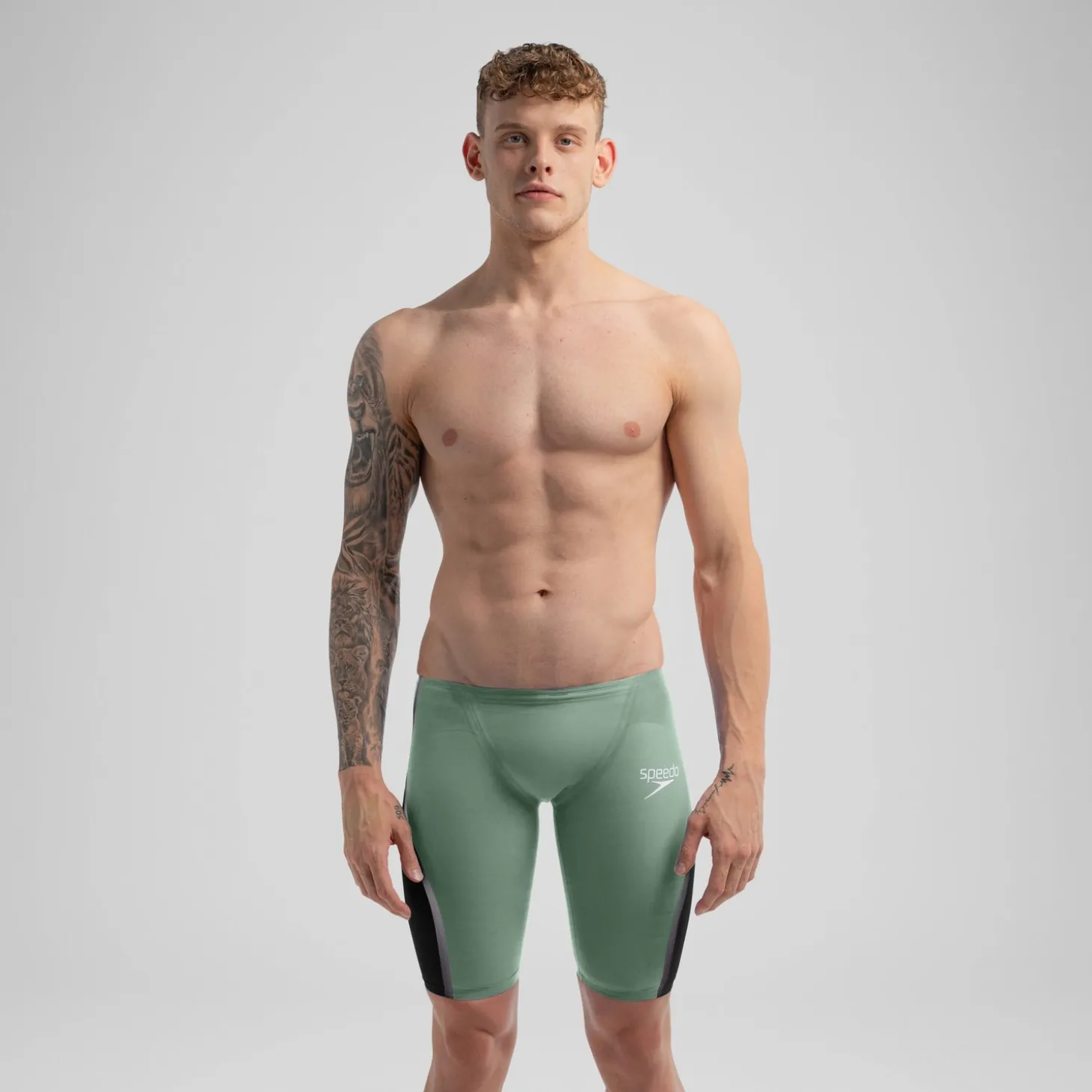 Men's Fastskin LZR Pure Intent 2.0 Jammer Green/Black