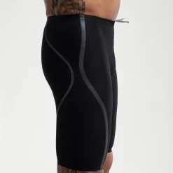 Men's Fastskin LZR Pure Intent 2.0 Backstroke Edition High Waist Jammer Black/Iridescent