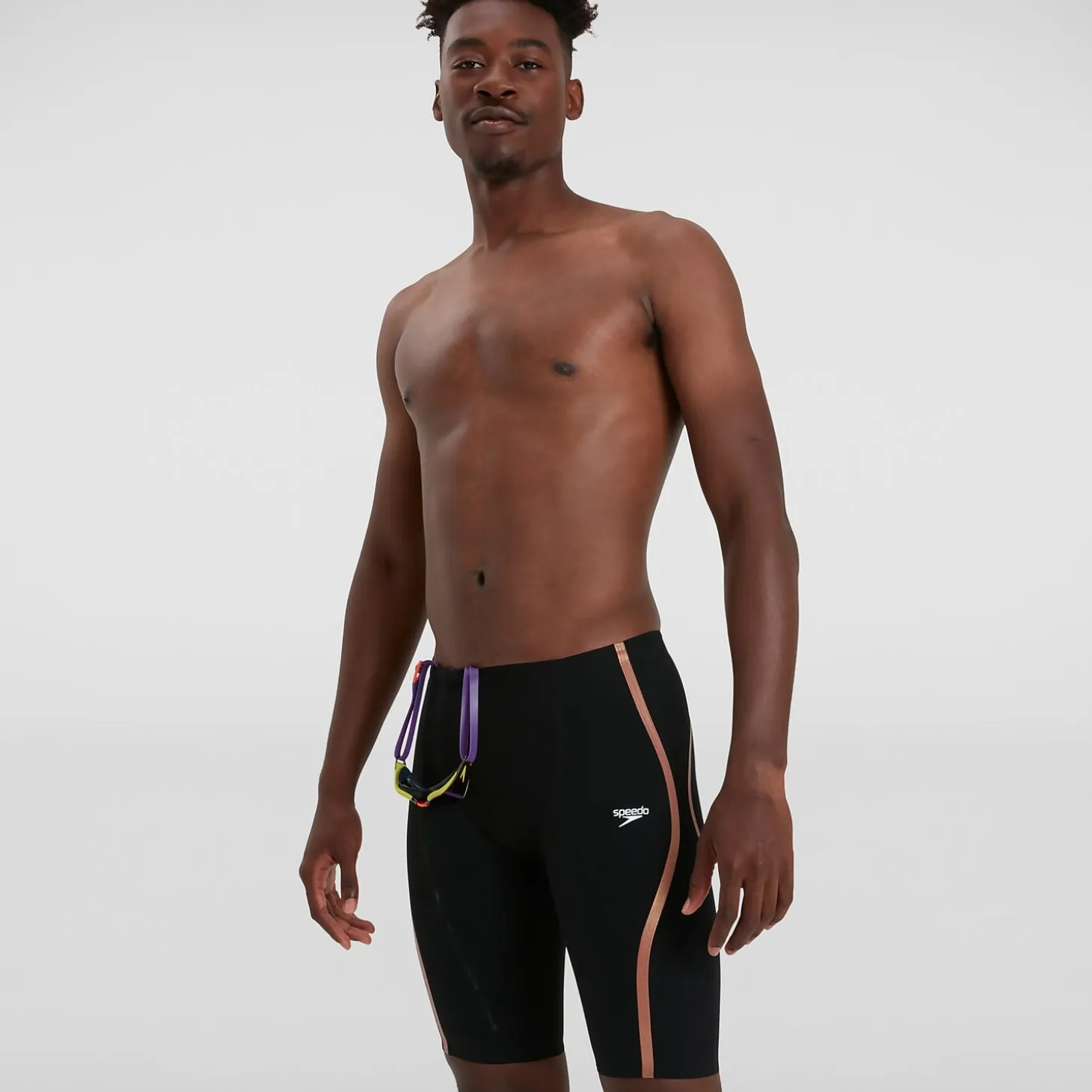 Men's Fastskin LZR Pure Intent Backstroke Edition High Waist Jammer Black