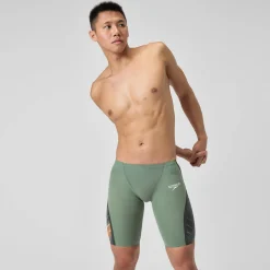 Men's Fastskin LZR Pure Intent 2.0 Jammer Green/Orange