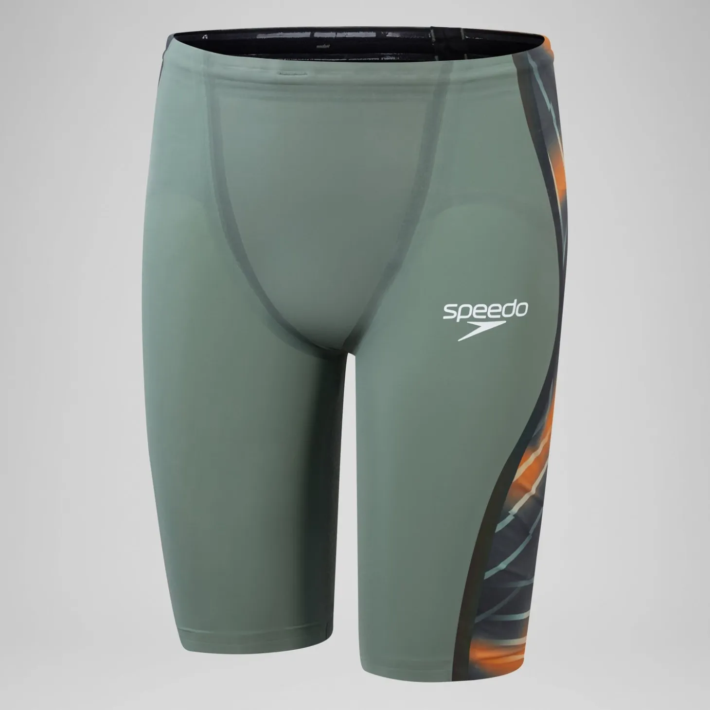 Men's Fastskin LZR Pure Intent 2.0 Jammer Green/Orange