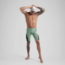 Men's Fastskin LZR Pure Intent 2.0 High Waist Jammer Green/Black