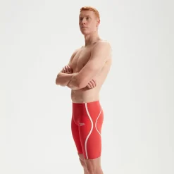 Men's Fastskin LZR Pure Intent 2.0 High Waist Jammer Red/White
