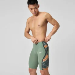 Men's Fastskin LZR Pure Intent 2.0 High Waist Jammer Green/Orange