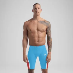 Men's Fastskin LZR Pure Intent 2.0 High Waist Jammer Blue/Red